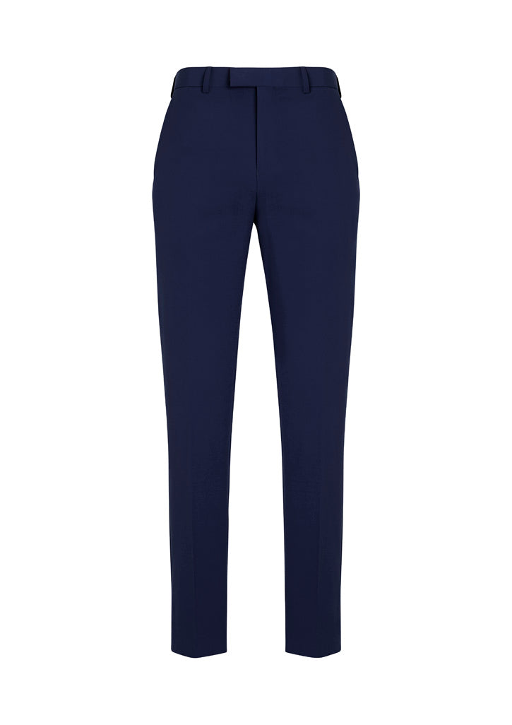 BIZ CORPORATES Mens Siena Slim Fit Flat Front Pant (Stout) 70716S