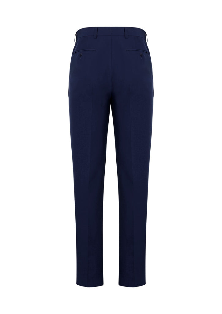 BIZ CORPORATES Mens Siena Slim Fit Flat Front Pant (Stout) 70716S