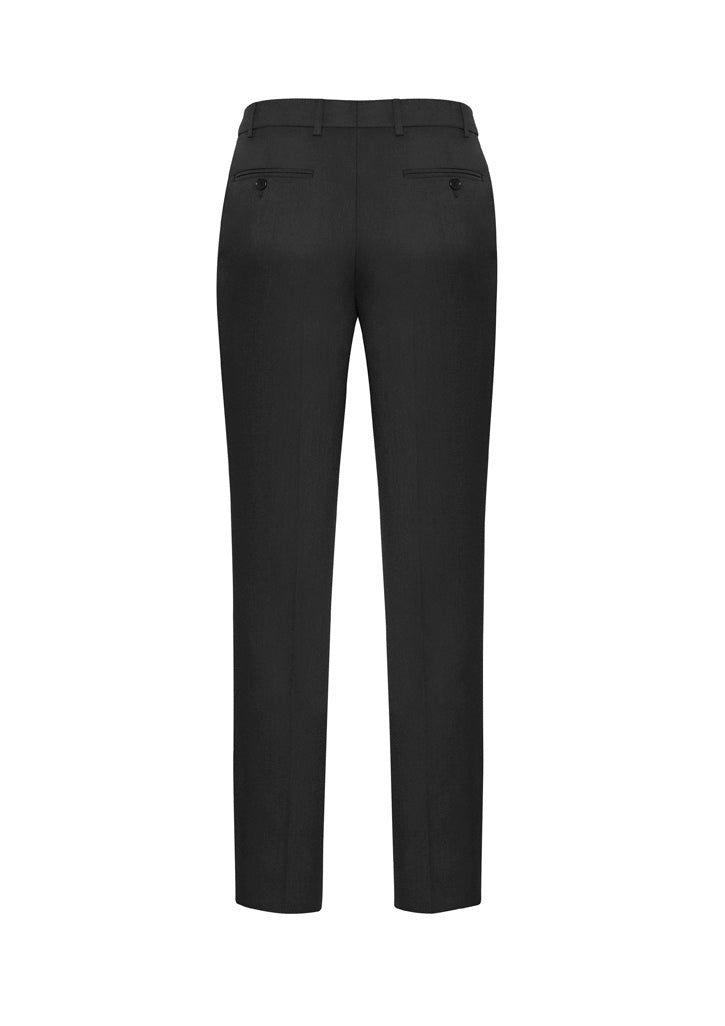 BIZ CORPORATES Mens Comfort Wool Stretch Slimline Pant 74013