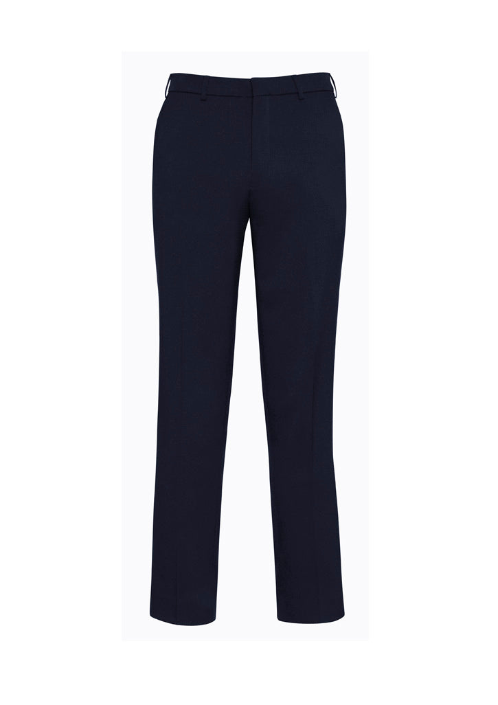 BIZ CORPORATES Mens Comfort Wool Stretch Slimline Pant 74013
