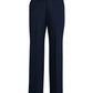 BIZ CORPORATES Mens Comfort Wool Stretch Adjustable Waist Pant 74014