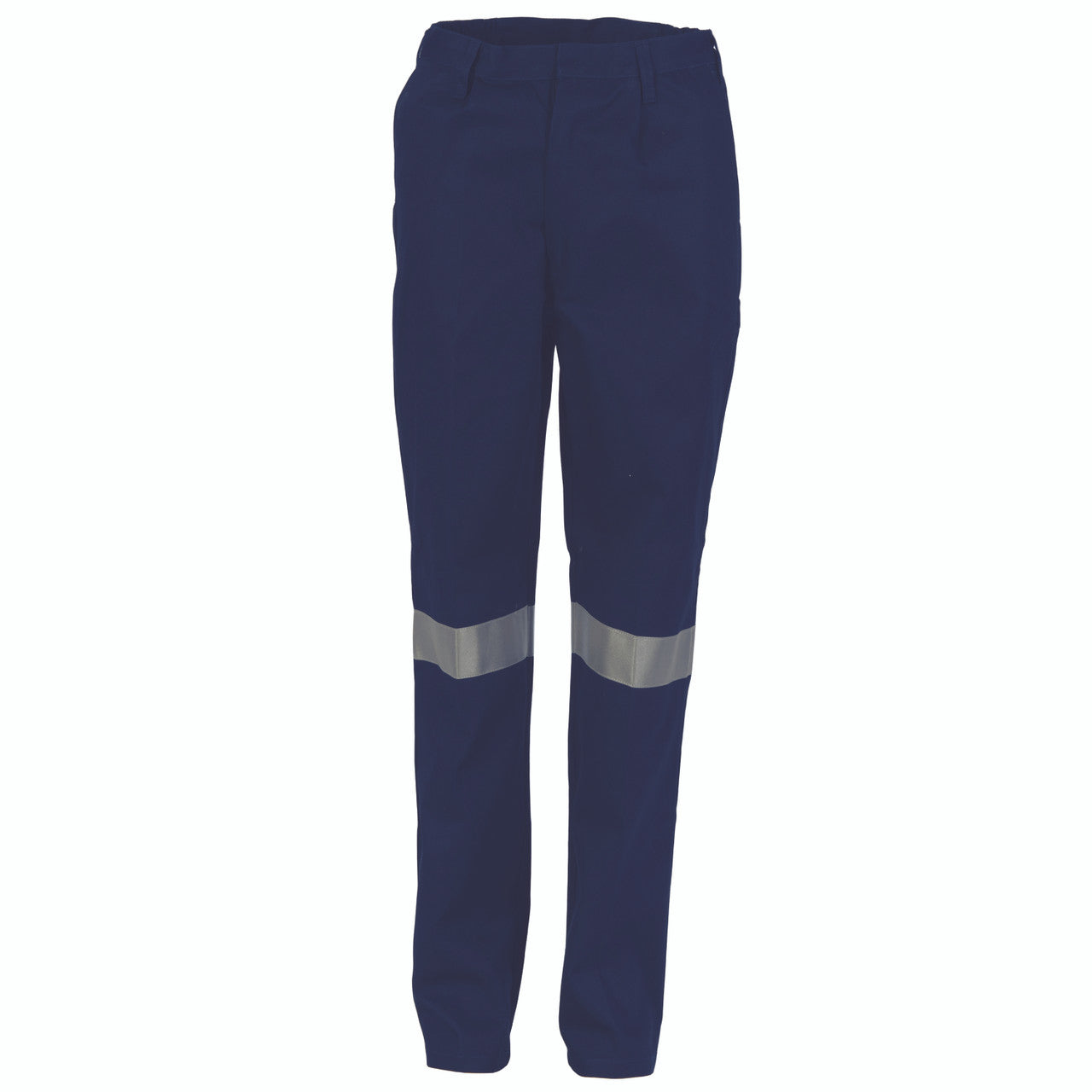 DNC Ladies Cotton Drill Pants With 3M Reflective Tape 3328
