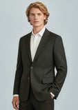 BIZ CORPORATES Mens Cool Stretch 2 Button Classic Jacket 80111