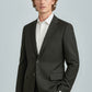 BIZ CORPORATES Mens Cool Stretch 2 Button Classic Jacket 80111