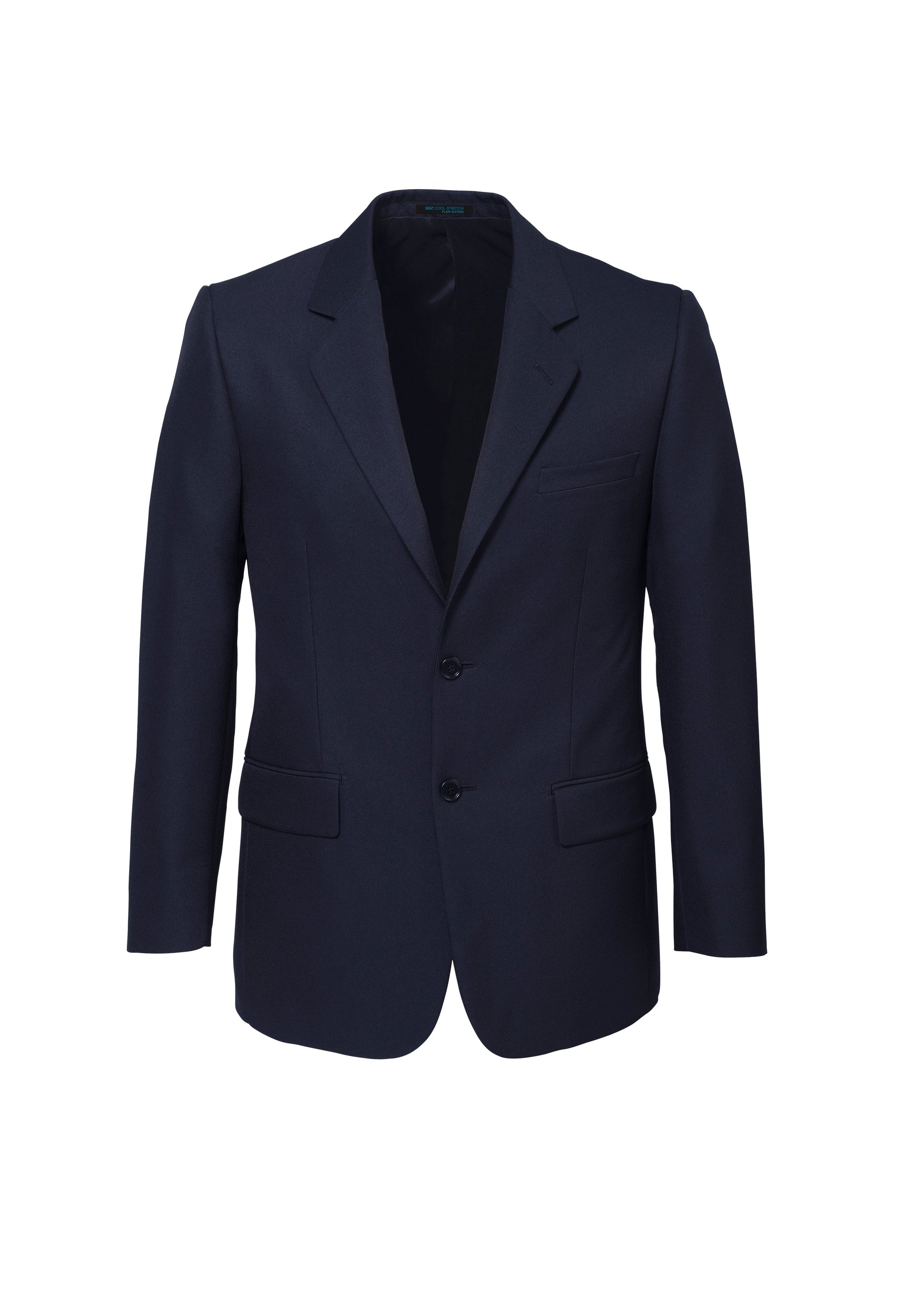 BIZ CORPORATES Mens Cool Stretch 2 Button Classic Jacket 80111
