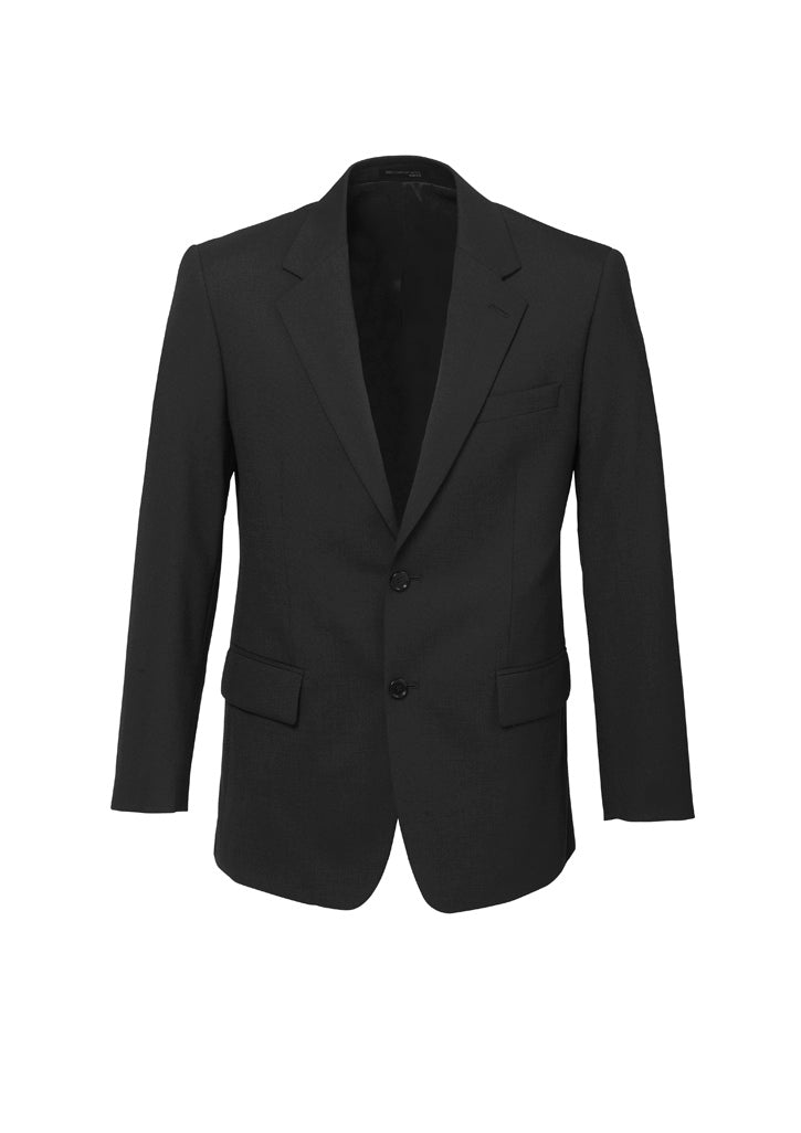 BIZ CORPORATES Mens Comfort Wool Stretch 2 Button Classic Jacket 84011