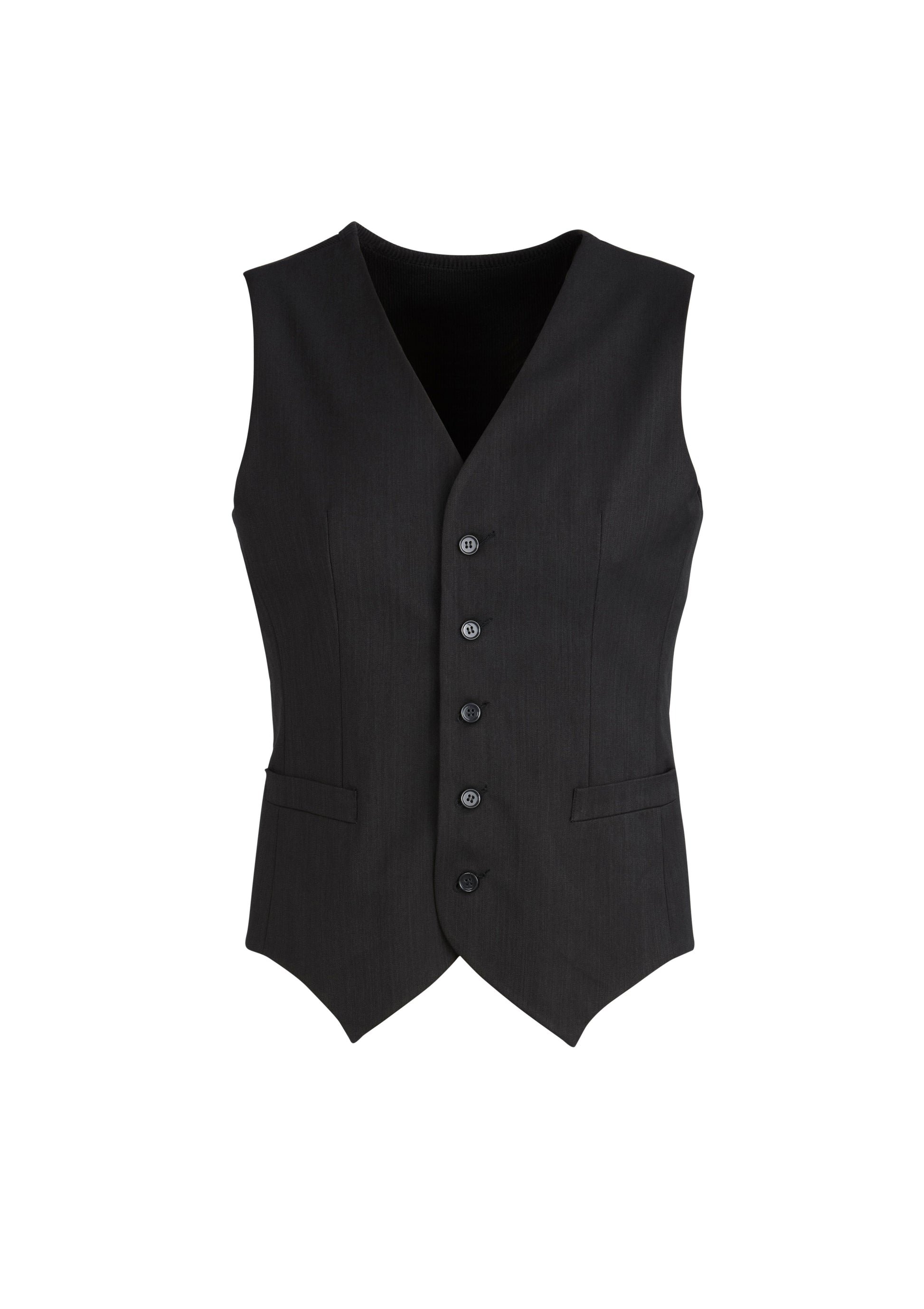 BIZ CORPORATES Cool Stretch Mens Peaked Vest 90111 Clearance