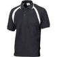 DNC Mens Poly/Cotton Contrast Raglan Panel Polo 5243