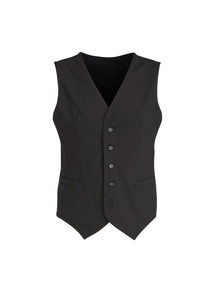 BIZ CORPORATES Comfort Wool Stretch Mens Peaked Vest 94011 Clearance