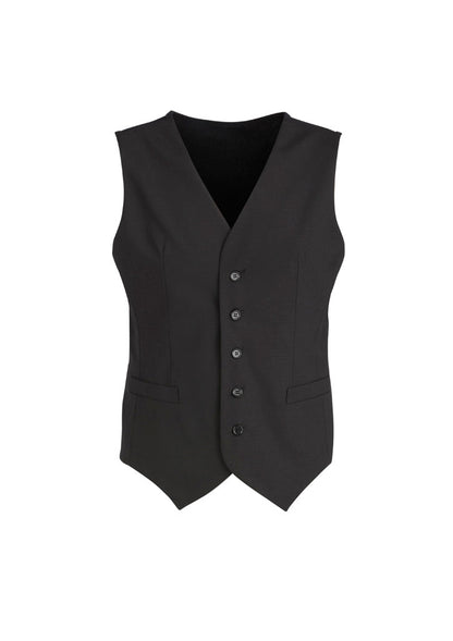 BIZ CORPORATES Comfort Wool Stretch Mens Peaked Vest 94011 Clearance