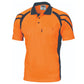 DNC Cool Breathe Stripe Panel Polo Shirt - Short Sleeve 3979