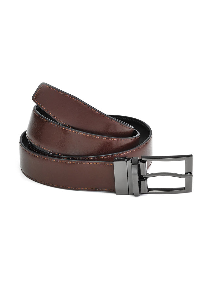 BIZ CORPORATES Mens Leather Reversible Belt 99300