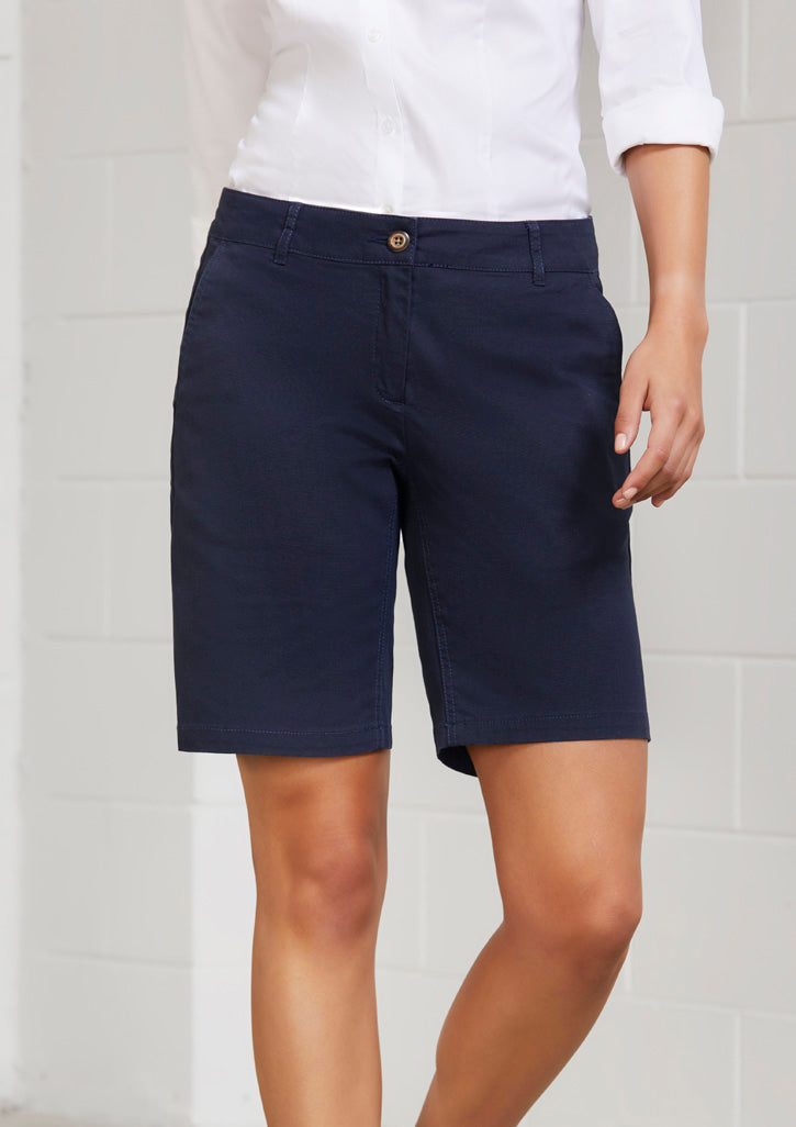 BIZ COLLECTION Womens Lawson Chino Short BS021L