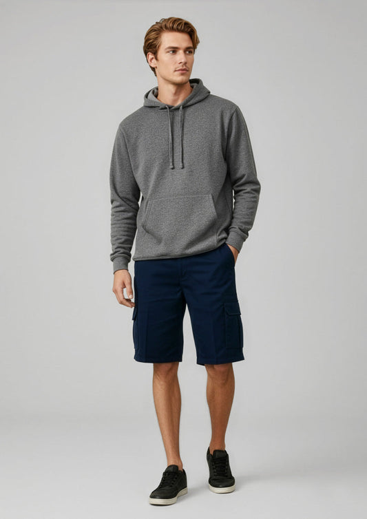 BIZ COLLECTION Mens Detroit Short (Stout) BS10112S