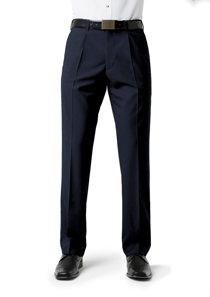 BIZ COLLECTION Mens Classic Pleat Pant BS29110