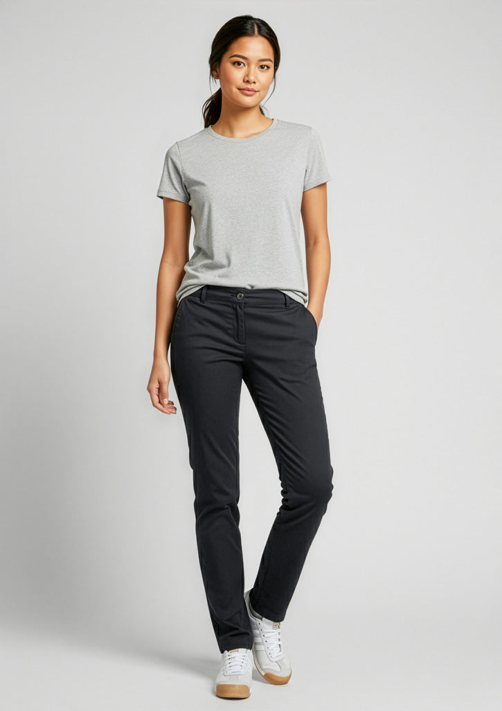 BIZ COLLECTION Womens Lawson Chino Pant BS724L