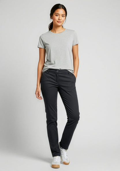BIZ COLLECTION Womens Lawson Chino Pant BS724L