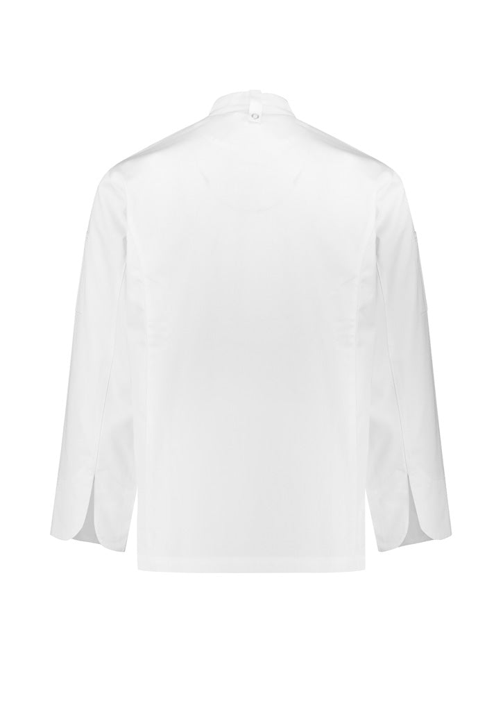 BIZ COLLECTION Mens Al Dente Long Sleeve Chef Jacket CH230ML