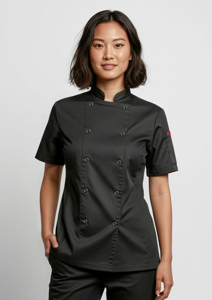 BIZ COLLECTION Womens Zest Short Sleeve Jacket CH232LS