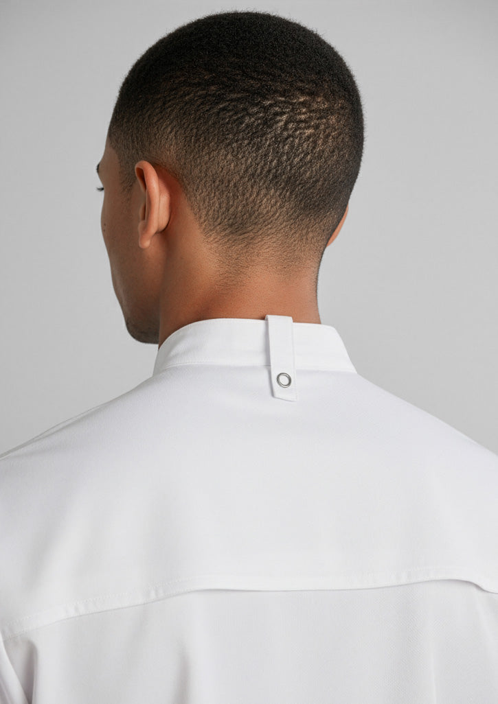 BIZ COLLECTION Mens Zest Short Sleeve Chef Jacket CH232MS