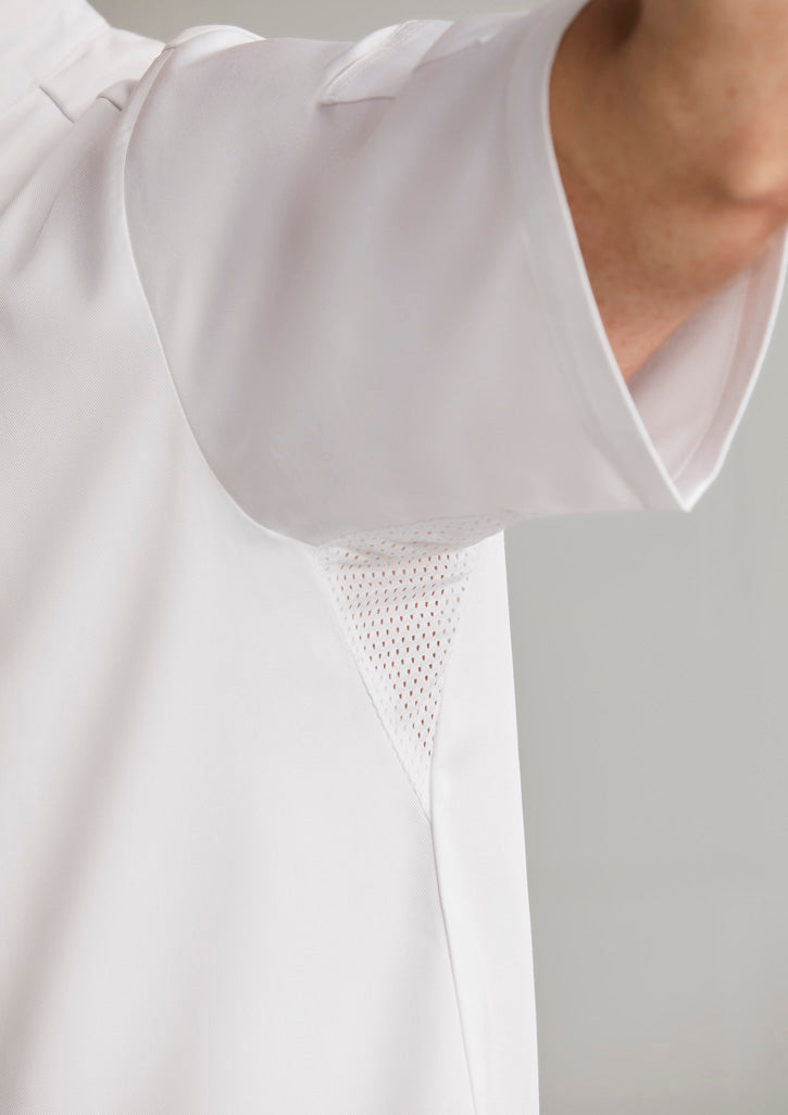BIZ COLLECTION Mens Zest Short Sleeve Chef Jacket CH232MS