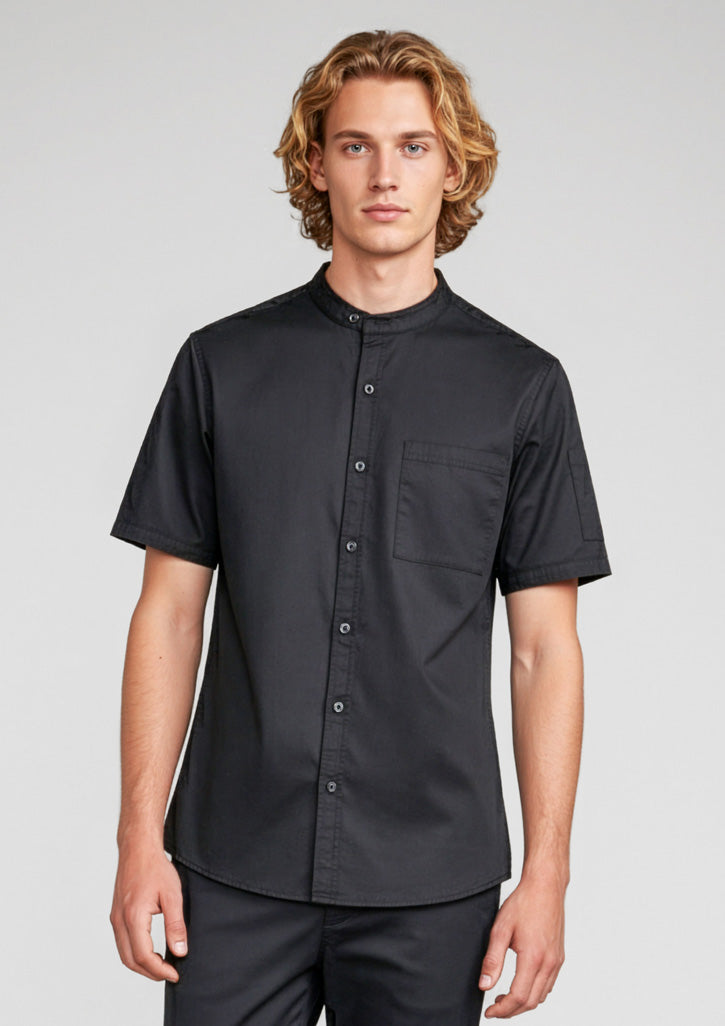 BIZ COLLECTION Mens Salsa Short Sleeve Chef Shirt CH329MS
