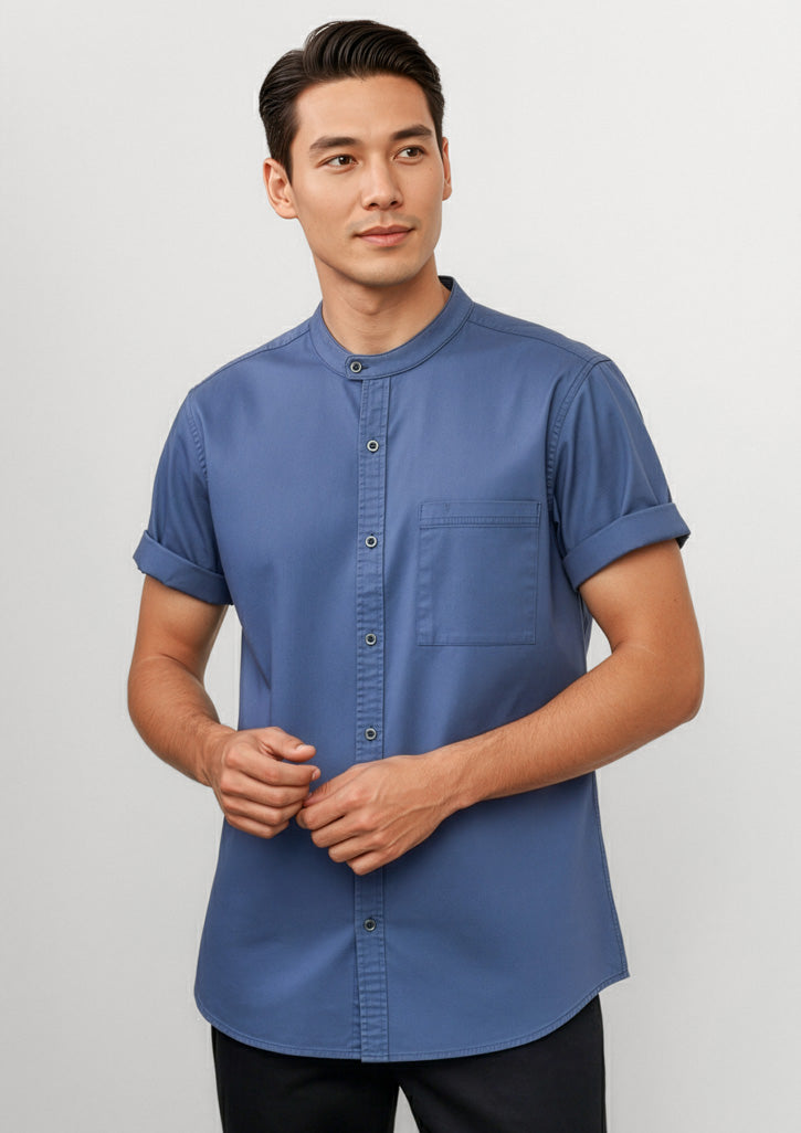 BIZ COLLECTION Mens Salsa Short Sleeve Chef Shirt CH329MS