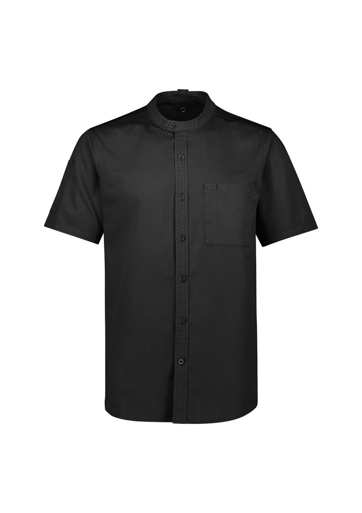 BIZ COLLECTION Mens Salsa Short Sleeve Chef Shirt CH329MS
