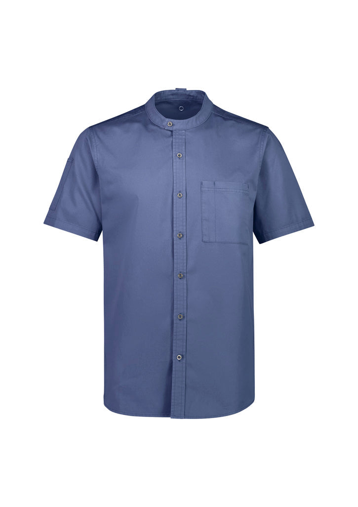 BIZ COLLECTION Mens Salsa Short Sleeve Chef Shirt CH329MS