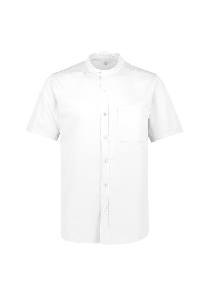 BIZ COLLECTION Mens Salsa Short Sleeve Chef Shirt CH329MS