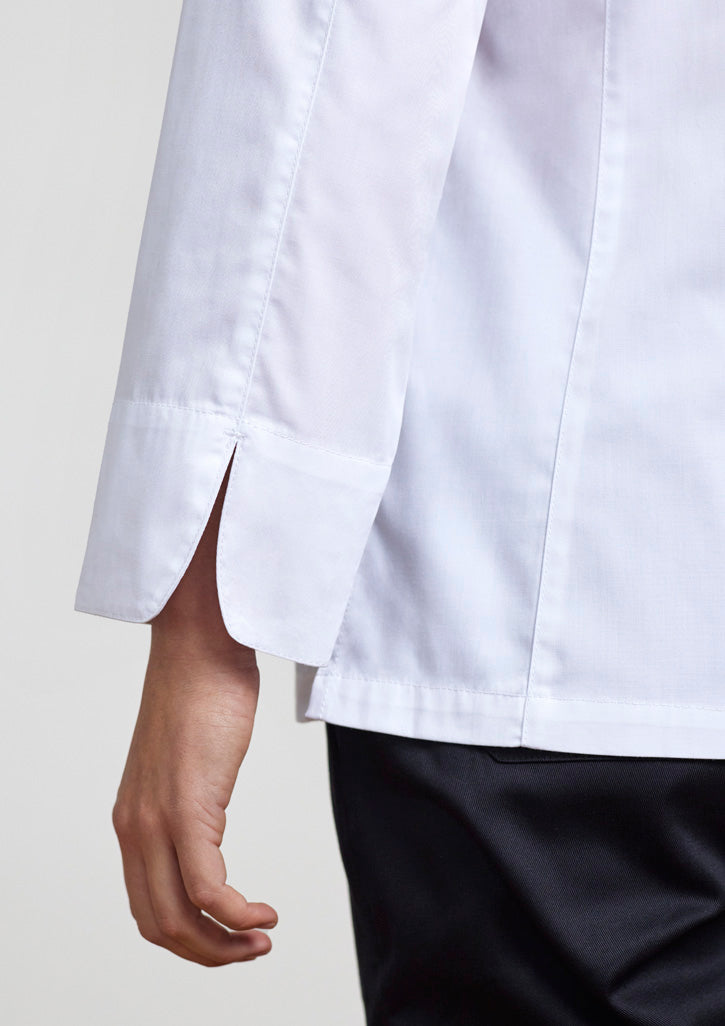 BIZ COLLECTION Womens Alfresco Long Sleeve Chef Jacket CH330LL