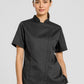 BIZ COLLECTION Womens Alfresco Short Sleeve Chef Jacket CH330LS