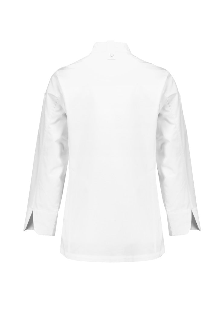 BIZ COLLECTION Womens Gusto Long Sleeve Chef Jacket CH430LL