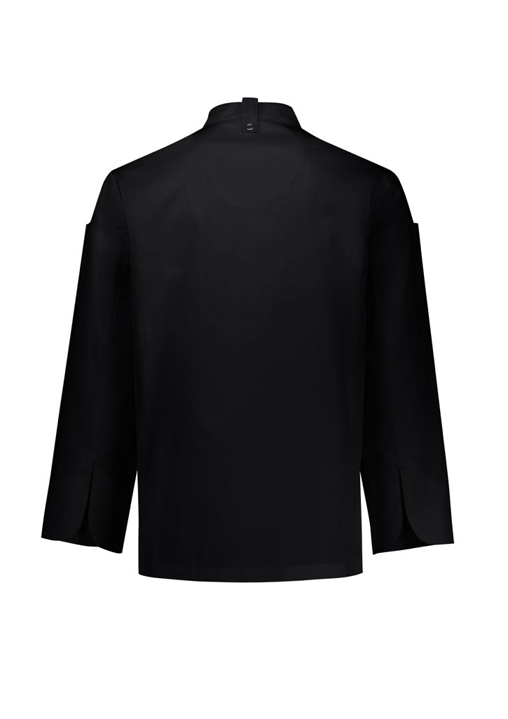 BIZ COLLECTION Mens Gusto Long Sleeve Chef Jacket CH430ML