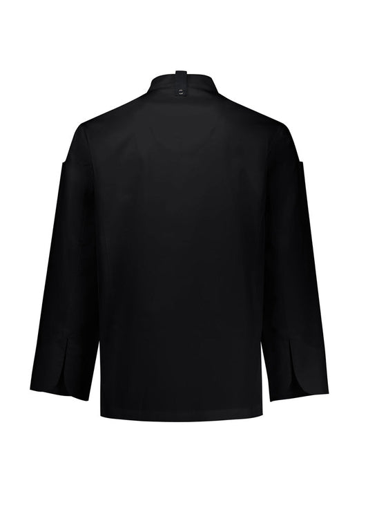 BIZ COLLECTION Mens Gusto Long Sleeve Chef Jacket CH430ML
