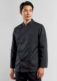 BIZ COLLECTION Mens Gusto Long Sleeve Chef Jacket CH430ML