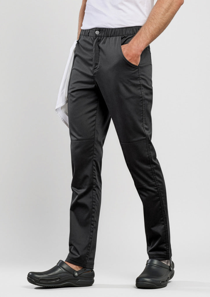 BIZ COLLECTION Mens Saffron Chef Flex Pant CH432M