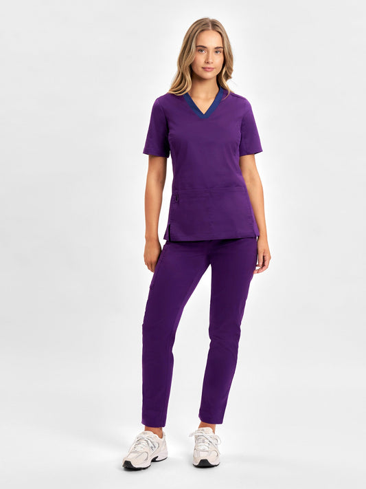 INAURA Riley Womens Straight Leg Scrub Pant CSP047LL