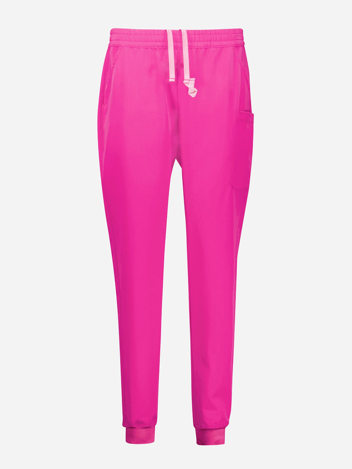 INAURA Womens Pink Jogger Scrub Pant CSP241LL