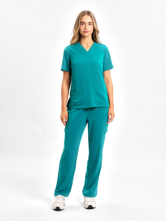 INAURA Avery Womens Straight Leg Scrub Pant CSP944LL