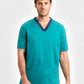 INAURA Riley Mens Stretch Scrub Top CST043MS