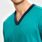 INAURA Riley Mens Stretch Scrub Top CST043MS
