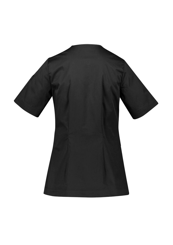 INAURA Parks Womens Zip Front Scrub Top CST240LS