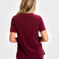 INAURA Avery Womens V-Neck Scrub Top CST941LS