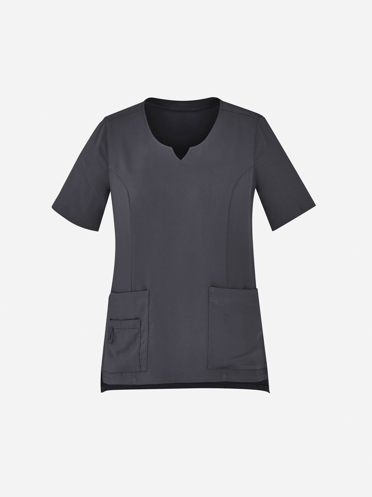 INAURA Avery Womens Round Neck Scrub Top CST942LS