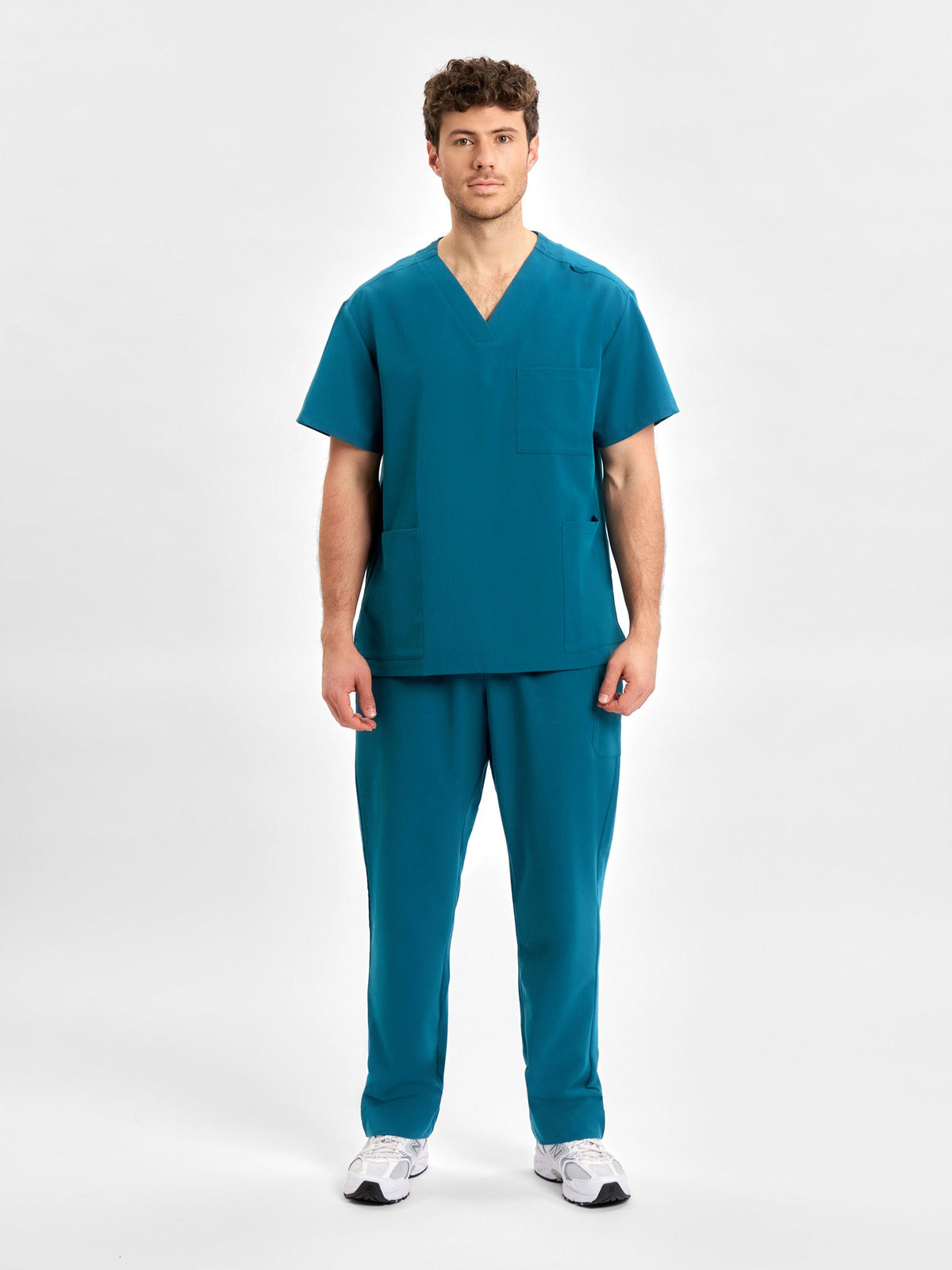 INAURA Pulse Unisex V-Neck Scrub Top CU544US