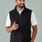 BIZ COLLECTION Mens Plain Vest F233MN