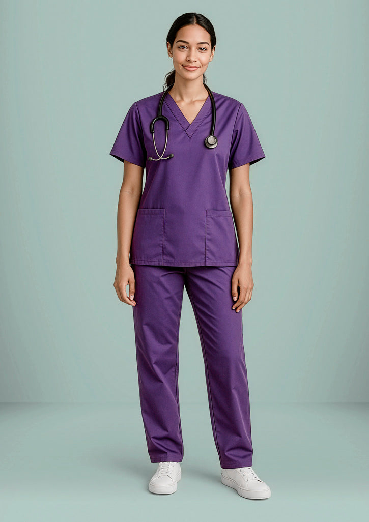 BIZ COLLECTION Womens Classic Scrub Top H10622