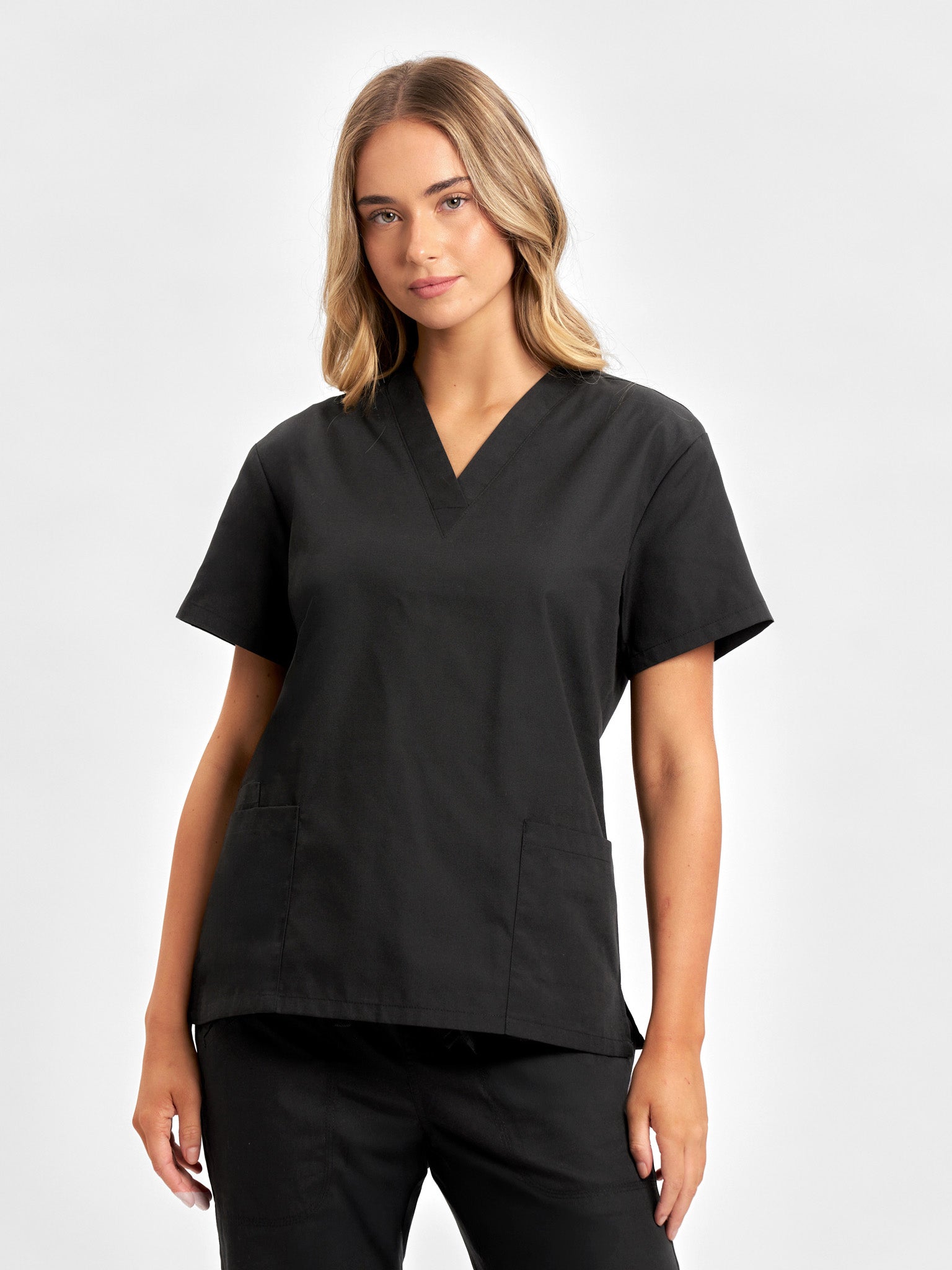 INAURA Classic Womens Scrub Top H10622
