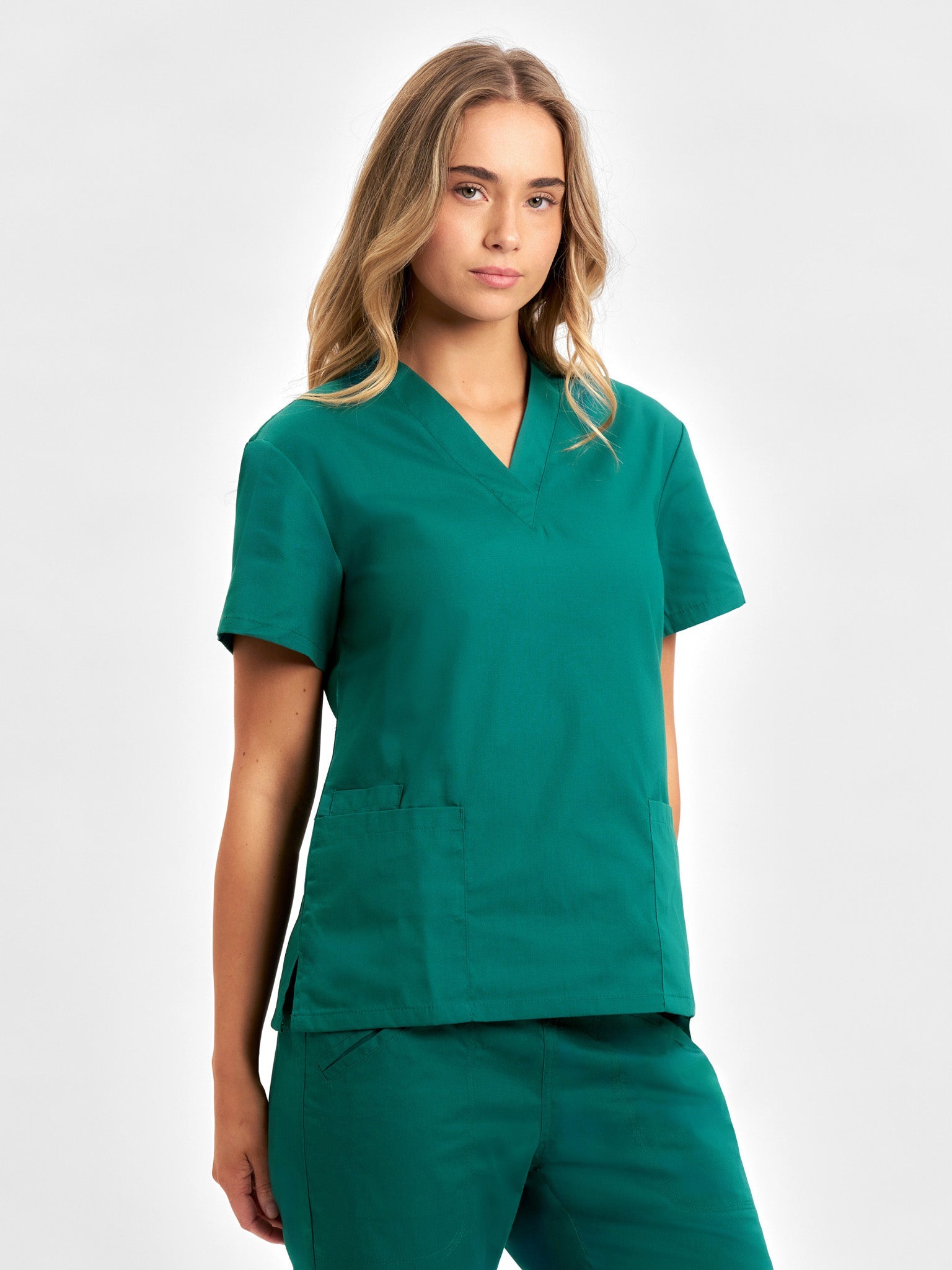 INAURA Classic Womens Scrub Top H10622